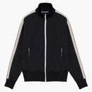 Palm Angels Curved Logo Track Jacket Black/White