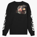 Tričko Palm Angels Eagle LS černé