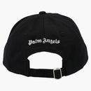 Palm Angels Embroidered Logo Cap Black