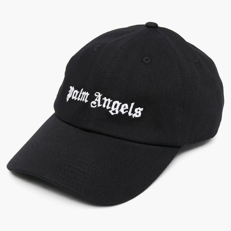 Palm Angels Empoidered Logo Cap Black