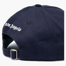 Palm Angels Embroidered Logo Cap Navy White