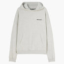 Palm Angel's Embroidered Logo Hoodie Gray