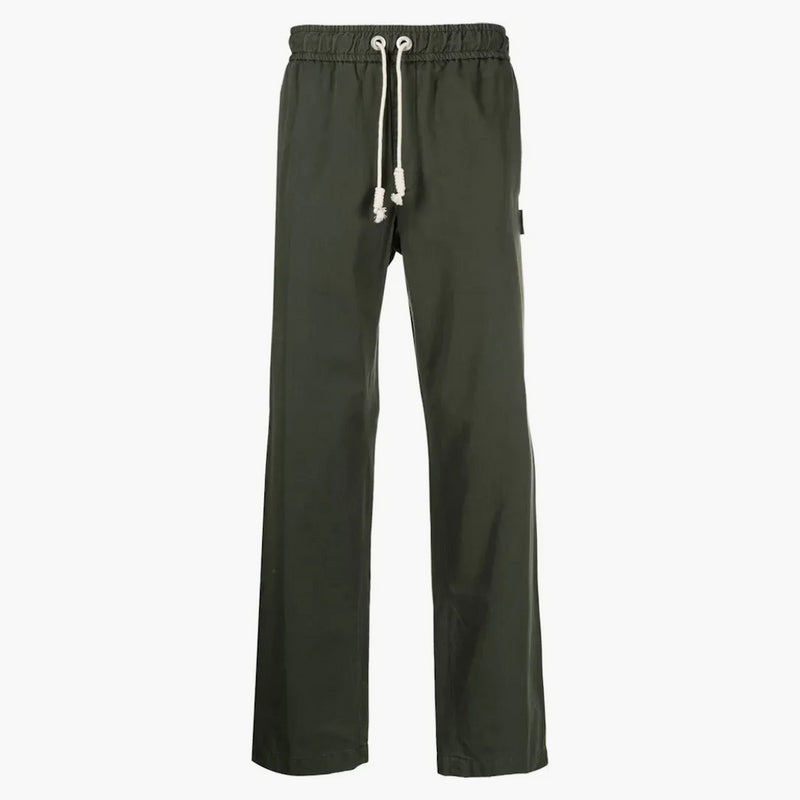 Palm Angels Esodo Stripe Stripe Pants Green