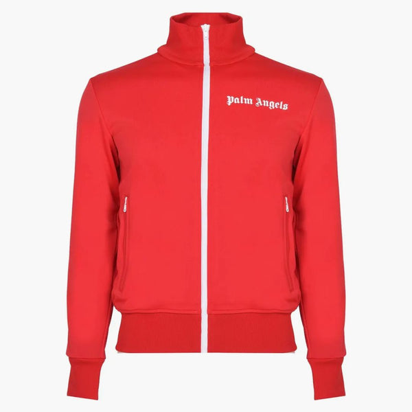 Palm Angels Funnel Zip Giacca per pista rossa
