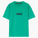 Palm Angels Garment Dye Box Logo T-Shirt Green/White