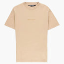 Palm Angels Gd Reverse Logo Tee Beige