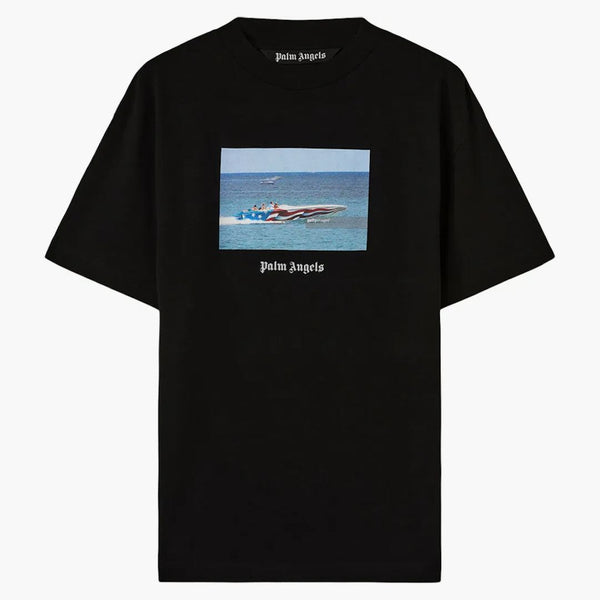 Palm Angels Getty Speedboat Classic Tea Black/White/Multi