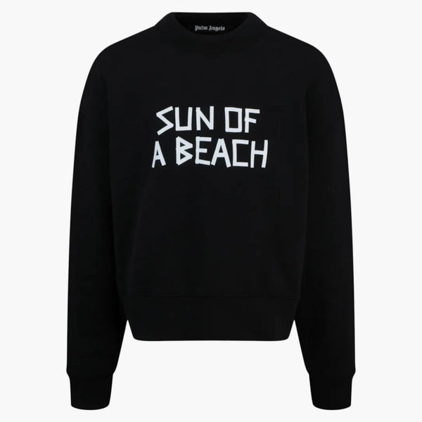 Mikina Palm Angels Graphic Crewneck černá