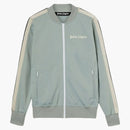 Palm Angels Gray Track Jacket Gray/Off White