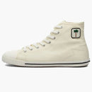 Palm Angels High Top Vulcanized Sneaker White