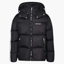 Palm Angels Hooded Track Down Jacket Black