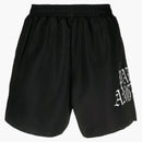 Palm Angels Hue Dothic Logo Shorts Black