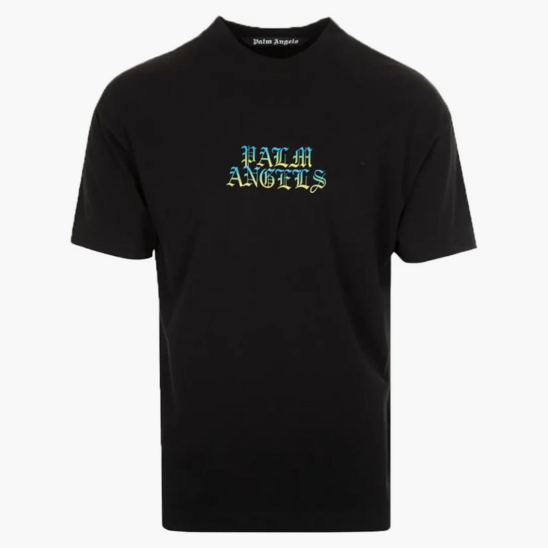 T-shirt logo gotico angoscia