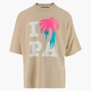 Palm Angels I Love Pa T-shirt Beige/multi