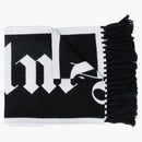 Palm Angels Jacquard Logo Scarf Black/White