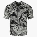 Palm Angels Jungle Palms Bowling Shirt Black/White