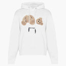 Palm Angels Bear Hoodie White