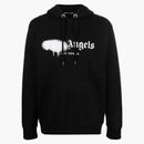 Palm Angels Las Vegas Spray Paint Logo Hoodie Black