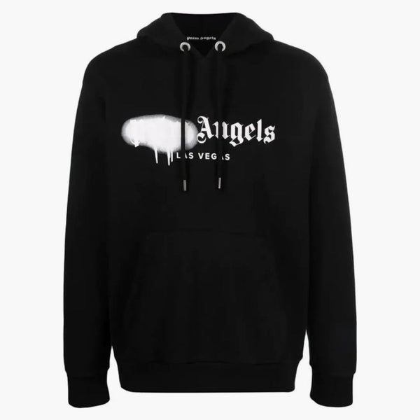 Palm Angels Las Vegas Spray Paint Logo Logo Black