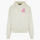Palm Angels Leon Jersey Hoodie Pale Green / Pink