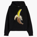 Palm Angels Leopard Banana Hoodie Black/yellow