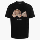 Palm Angels Leopard Bear Classic T-shirt Black/multicolor
