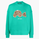 Palm Angels Leopard Bear Selda Forest Green/Brown