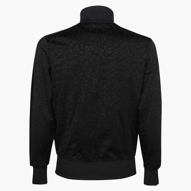 Palm Angels Leopard Track Jacket černá