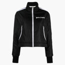 Palm Angels Lightweight Cropped Buffer Jacket Black