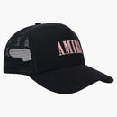 Amiri Logo-detailed Canvas/mesh Baseball Cap Black