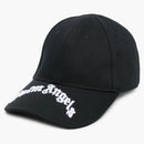Palm Angel's logo-embroidered baseball cap black