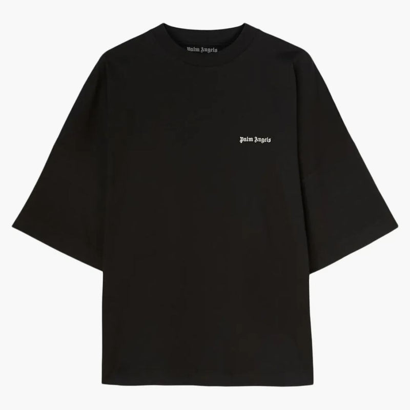 Palm Angel's Logo-embroidered Cotton T-shirt svart