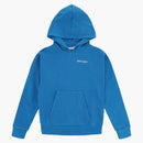 Palm Angels Kid's Logo Hoodie Blue/white