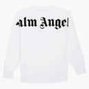 Logotipo de Palm Angel L/S Tee White