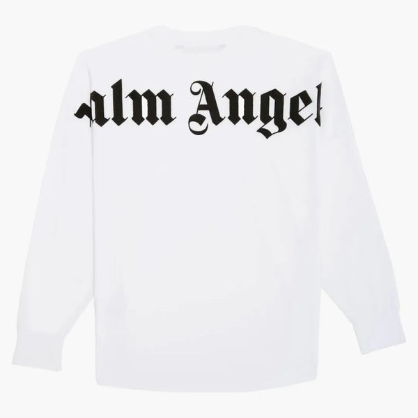 Logo Palm Angel L/S Tee White
