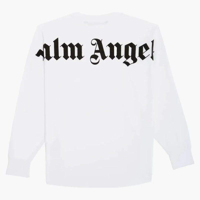 Logo Palm Angel L/S Tee White