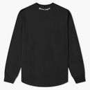Palm Angels Logo Mock Neck Longsleeve T-shirt Black/white