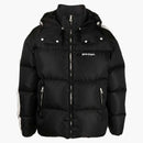 Palm Angel's Logo-Print Padded Jacket Black