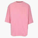 Palm Angel's Logo print Round Neck T-shirt pink