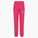 Palm Angel's Logo Printed High Waist pants pink