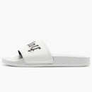 Palm Angels Logo Slide White Black
