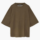 Camiseta de logotipo de Palm Angel verde militar verde