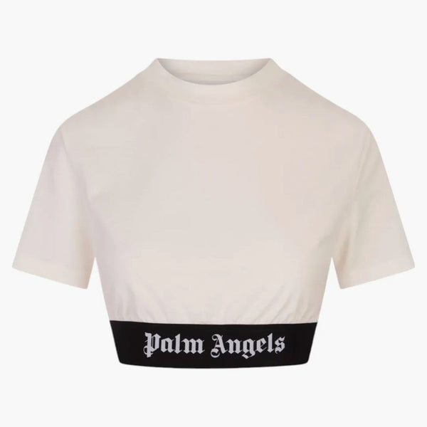 Tričko s logem Palm Angel Bílé bílé