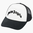 Palm Angel's Logo Trucker Cap Cap Black/White