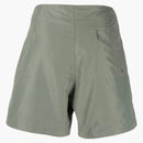 Palm Angels Logo-Embroidered Side Stripe Swim Shorts Military Green