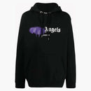 Palm Angels London Sprayed Hoodie Black