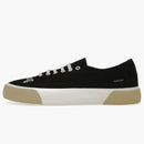 Angeli di palma Low Top logo bianco nero