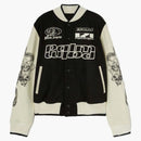 Palm Angels Lunar New Year Varsity Jacket Black/Off White