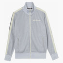 Palm Angels Lurex Track Jacket Silver/Off-White