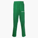 Palm Angels Lurex Pantalones de pista Verde/White